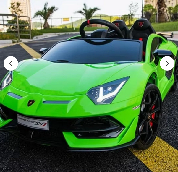 Masinuta electrica Lamborghini Aventador SVJ 12V Verde